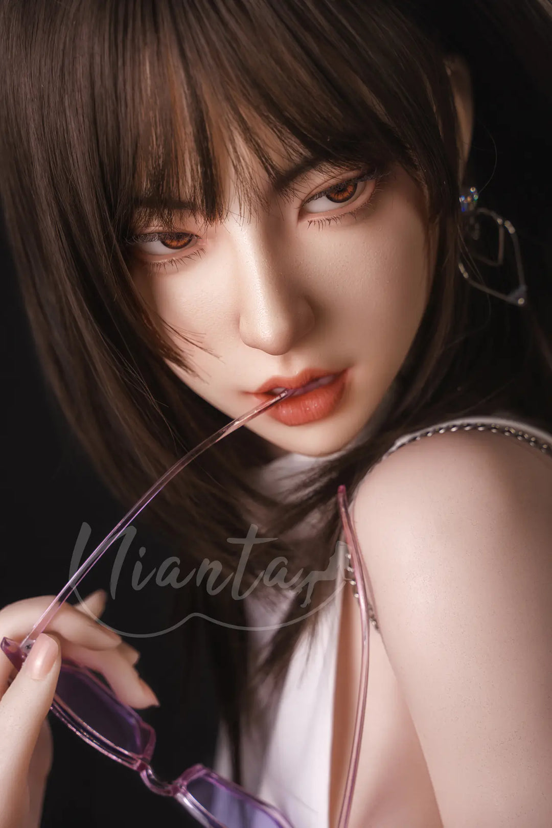 Nianta | 161cm/5ft3 Big Breasts Alluring Asian Sweet Beauty Silicone-X Lifelike Sex Doll - Sandy