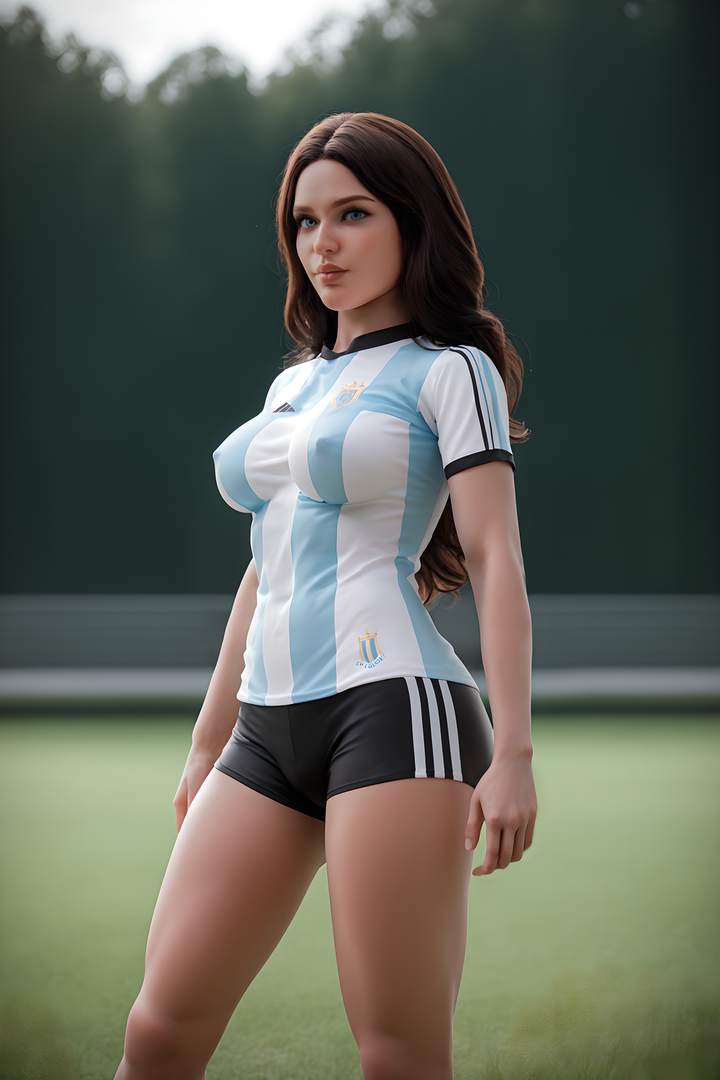 AIBEI | 166 cm/5 Fuß 5 große Brüste, sexy, realistische Sexpuppe - Evelyn