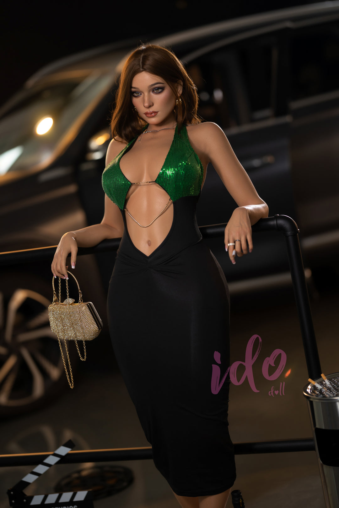 IDO Doll | 5ft 6/167cm Stunning F-Cup Silicone Sex Doll, Head #ID1H With Chic Short Locks - Tatiana (In Stock US)