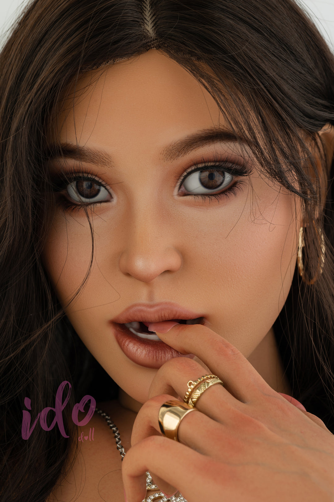 IDO Doll | 5ft 5/165cm Adorable D-Cup Silicone Sex Doll, ROS Head #ID4S - Selena (In Stock US)