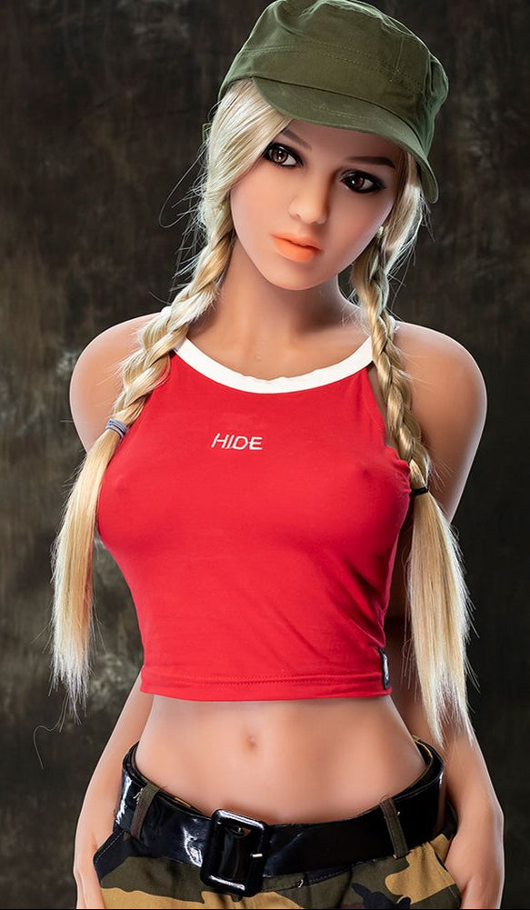 SY Doll | 166 cm/5 Fuß 4 Zoll, blonde Sexpuppe mit kleinen Brüsten – Audrey (auf Lager in den USA)