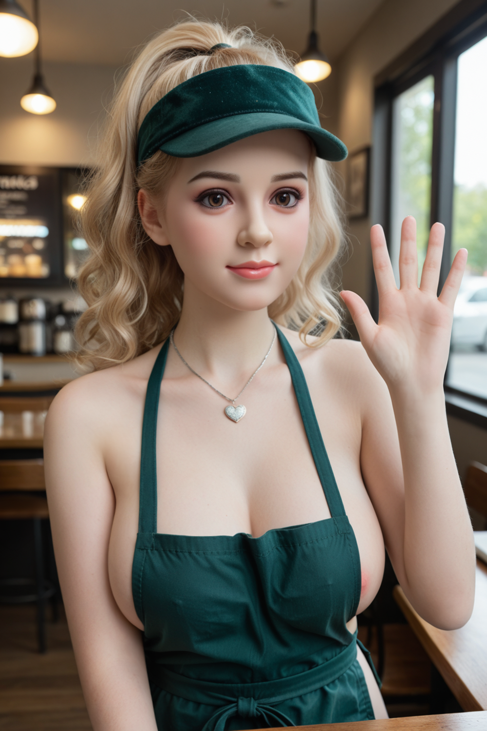 Rosretty Doll | 150cm/4ft11 Big Breasts Captivating American Sweetheart Blonde Realistic Full Silicone Sex Doll - Skylar