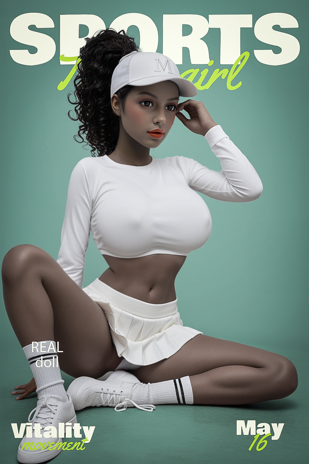 SY Doll | 158cm/5ft2 Big Breasts Latina Fitness Girl Realistic TPE Sex Doll - Maya