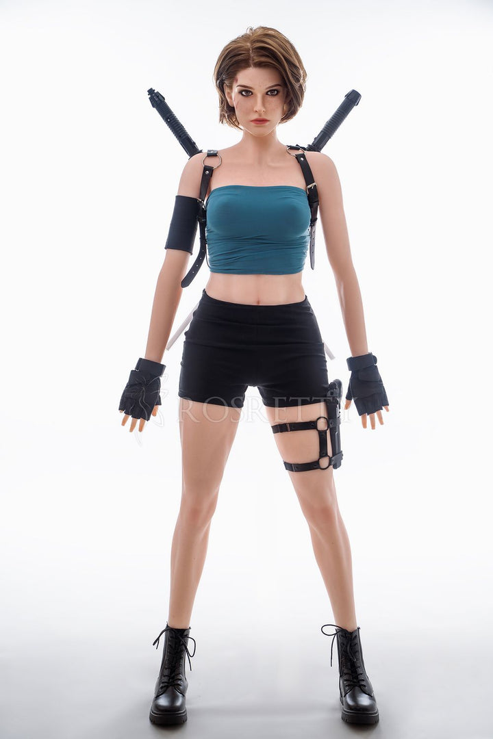164 cm/5 ft4 Cosplay X Spezialpolizei Kleine Brust Lebensechte Sexpuppe - Mallory