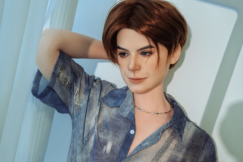 SY Doll | 160cm/5ft3 Playful Handsome Irresistible Smile Lifelike Full Silicone Gay Male Sex Doll - Asher