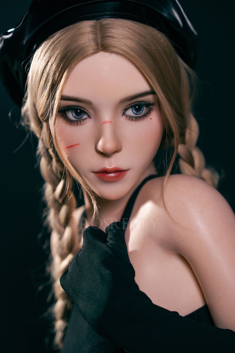 Rosretty Doll | 164cm/5ft4 Big Breasts Sexy Anime Schoolgirl Blonde Realistic Full Silicone Sex Doll - Trixie