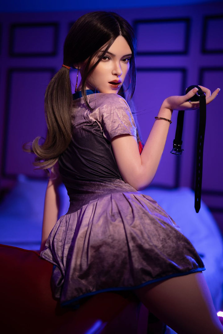 SY Doll | 164cm/5ft4 Big Breasts Seductive BDSM Punk Style Realistic Full Silicone Sex Doll - Charlotte