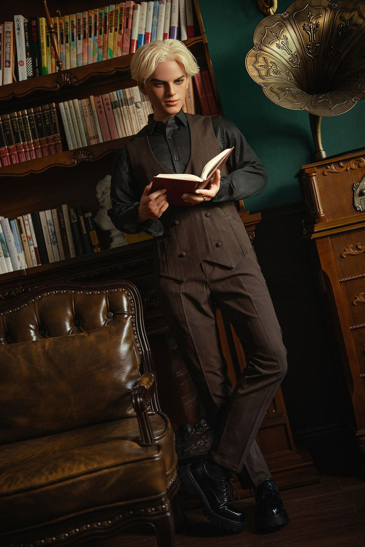 SY Doll | 168cm/5ft5 Seductive Blonde Handsome Realistic Full Silicone Gay Male Sex Doll - Blake