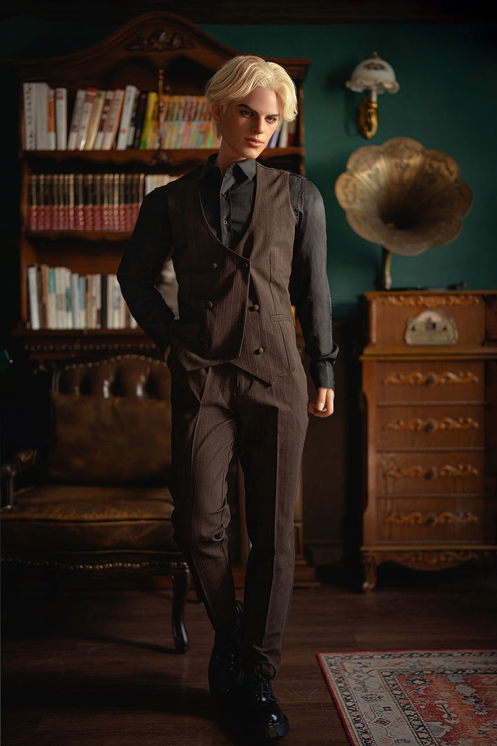 SY Doll | 168cm/5ft5 Seductive Blonde Handsome Realistic Full Silicone Gay Male Sex Doll - Blake