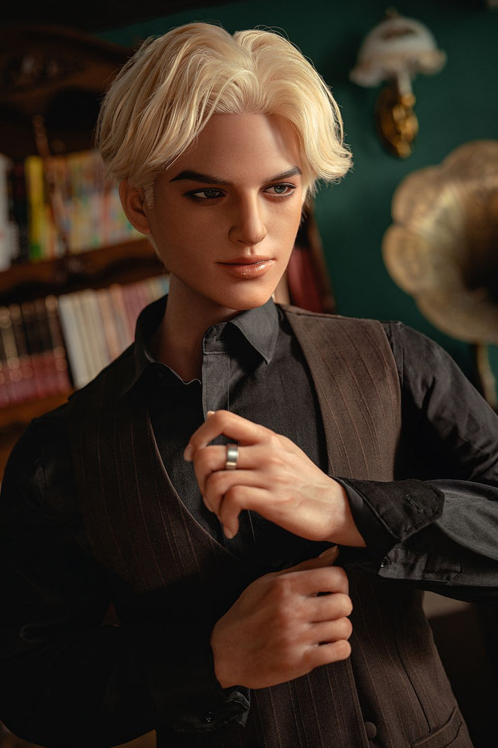 SY Doll | 168cm/5ft5 Seductive Blonde Handsome Realistic Full Silicone Gay Male Sex Doll - Blake