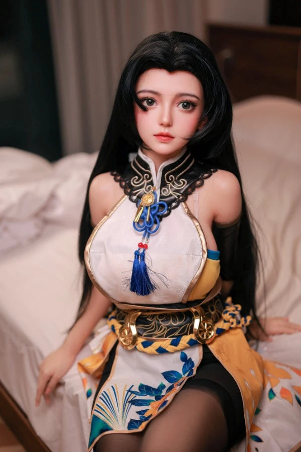 Dimu Doll | 166cm/5ft4 Small Breasts Alluring Lovely Anime Cosplay Lifelike TPE Sex Doll - Keqing