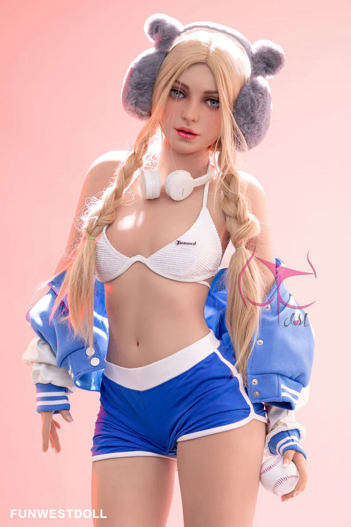 FUNWEST® Eudora 159cm(5.2') 029# A-CUP TPE Sex Doll FWD052 (In Stock US)