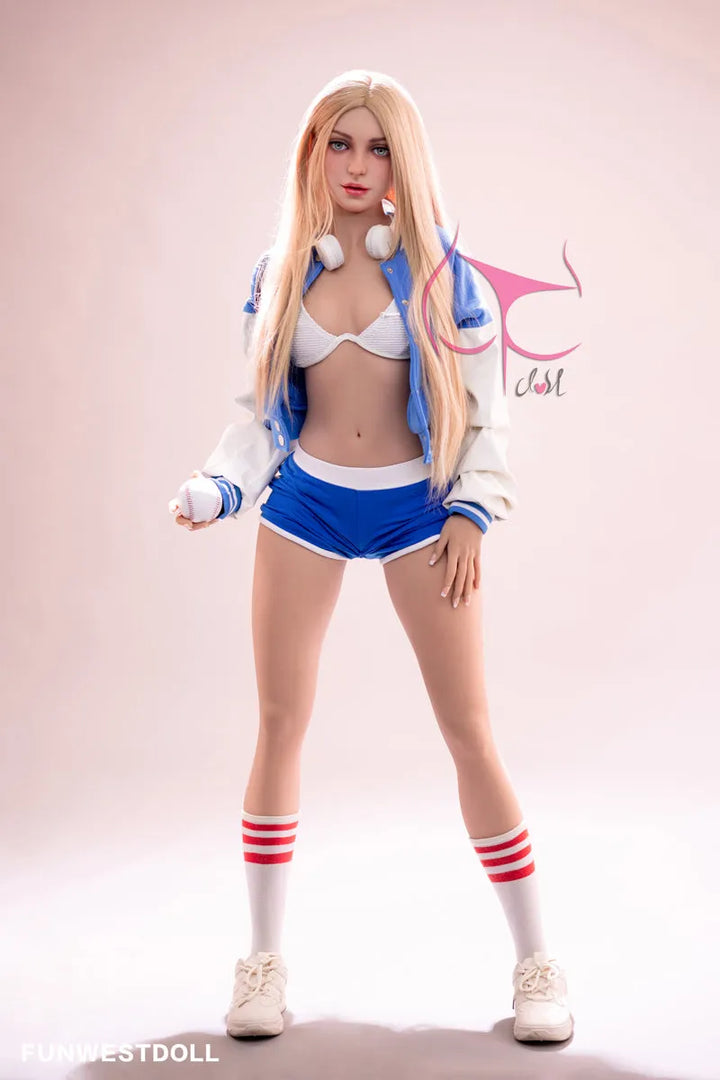 FUNWEST® Eudora 159cm(5.2') 029# A-CUP TPE Sex Doll FWD052 (In Stock US)