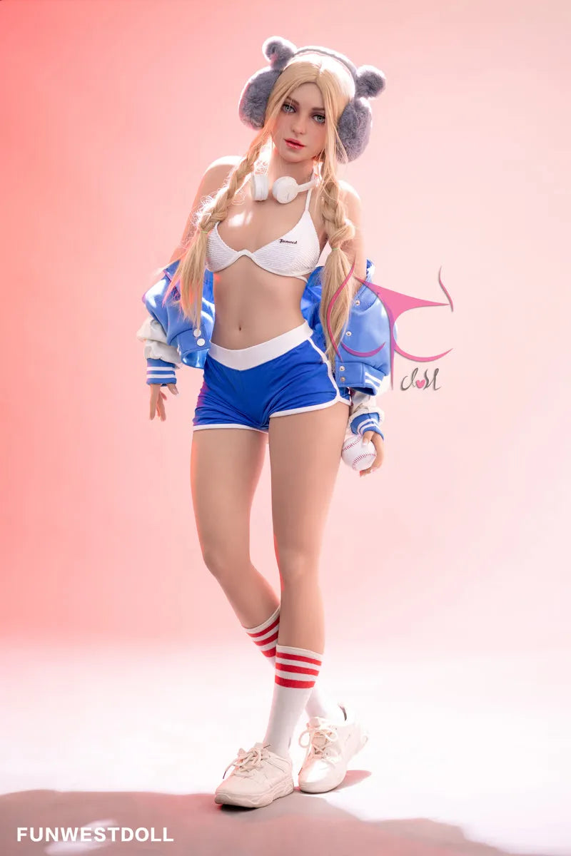 FUNWEST® Eudora 159cm(5.2') 029# A-CUP TPE Sex Doll FWD052 (In Stock US)