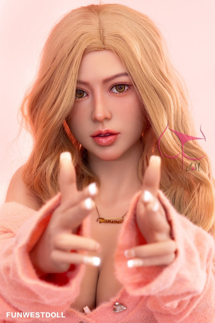 FUNWEST® Lucy 155cm(5.1') 032# F -Cup TPE European Sex Doll FWD055 (In Stock US)