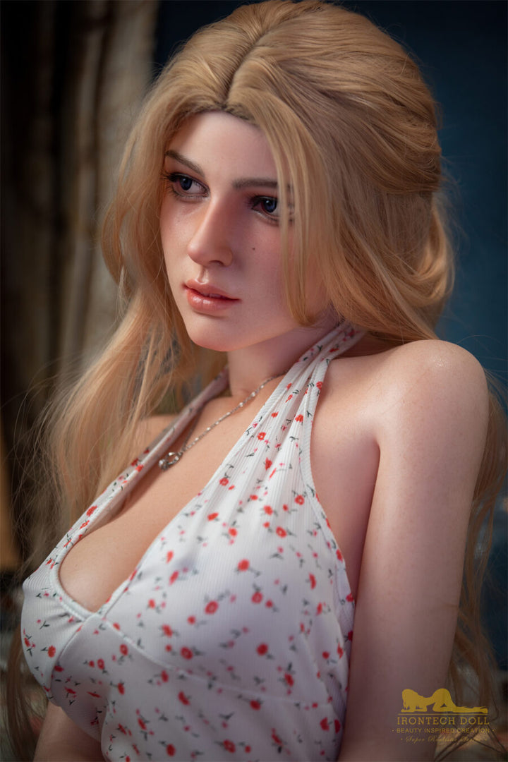 Irontech Doll | 153cm/5ft Seductive European Blonde Realistic Silicone Sex Doll  -  Moira