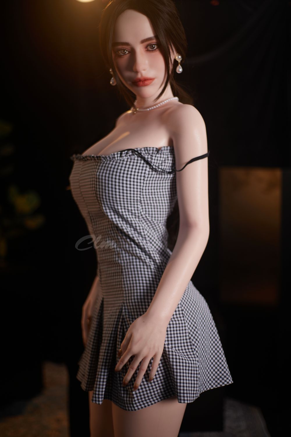 Höhepunkt-Puppe | SiT163cm beweglicher Kieferkopf realistische Sexpuppe - Tiffany