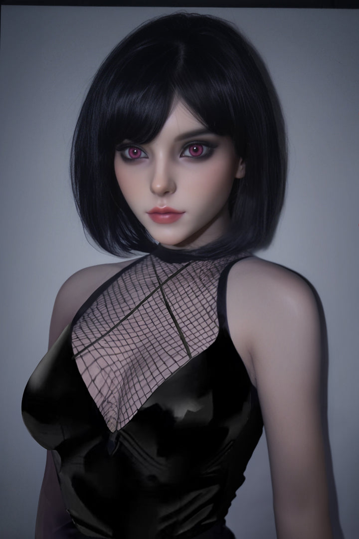 Rosretty Doll | 150cm/4ft11 Big Breasts Spicy Japanese Goth-Style Lifelike Full Silicone Sex Doll - Lola