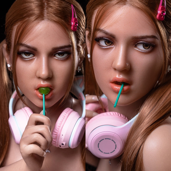 SY Beweglicher Kiefer Reifer Silikonkopf Penelope M6#