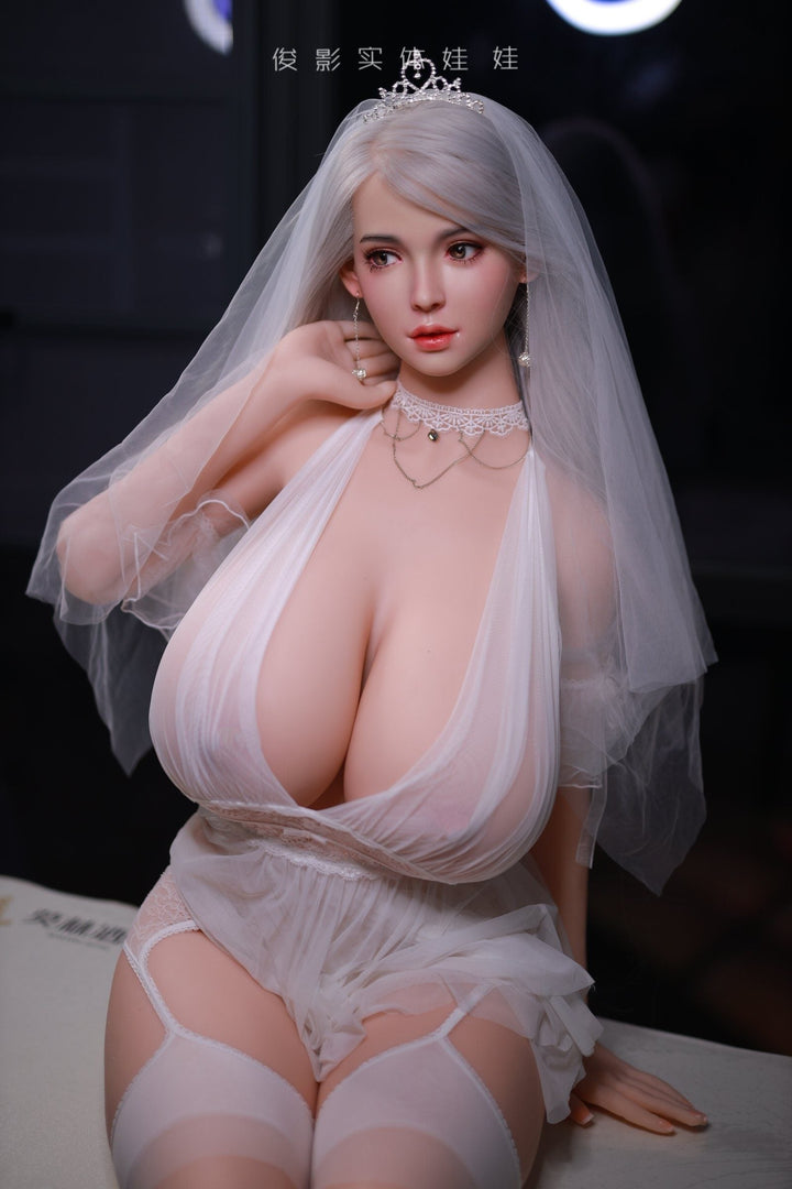JY Doll | 170cm / 5ft 7 P - Cup + Silicone Head Sex Doll - Colleen