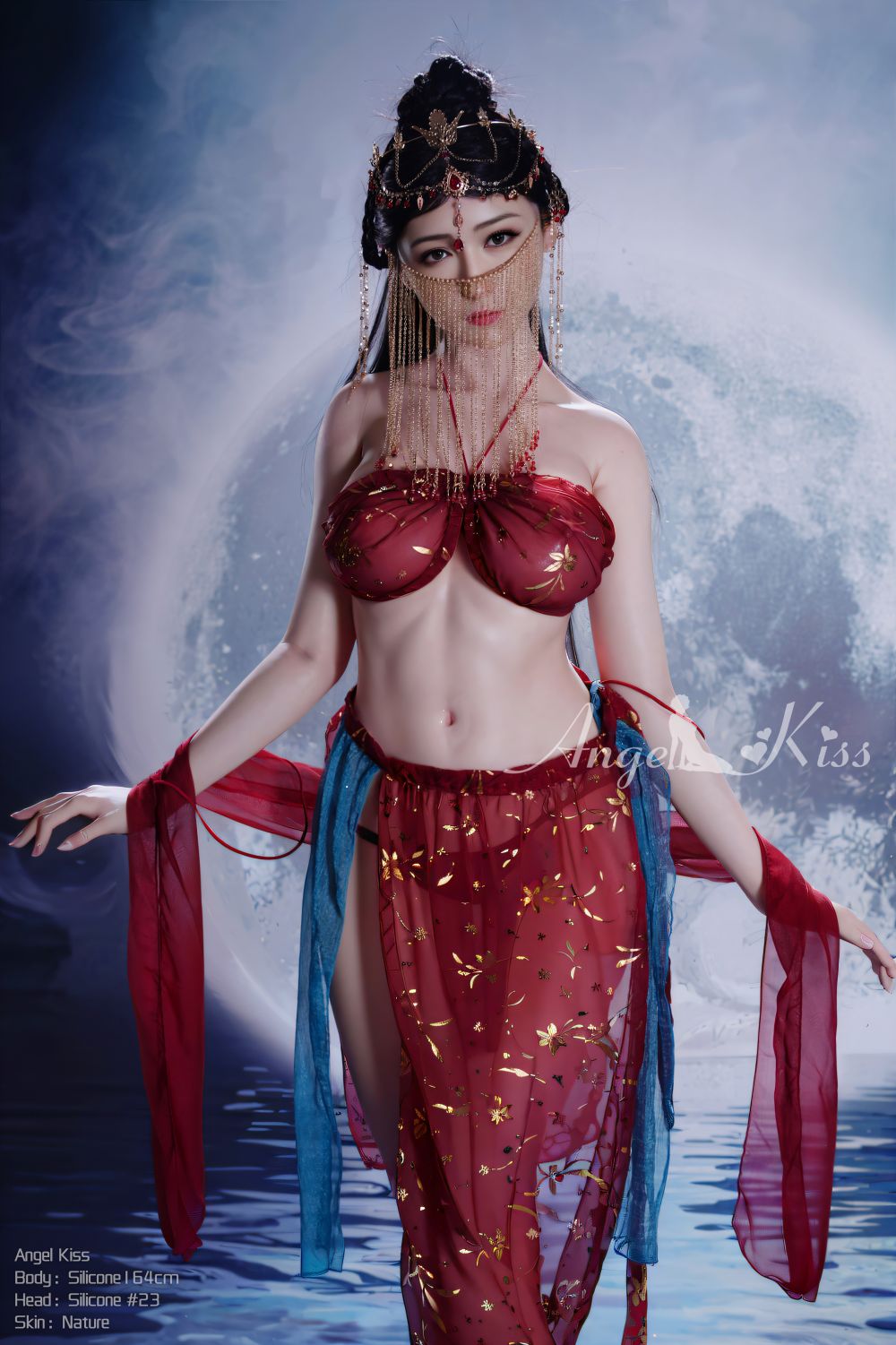 Angelkiss® 164 cm (5,4 Zoll) D-CUP Vollsilikon-Sexpuppe - Chloe