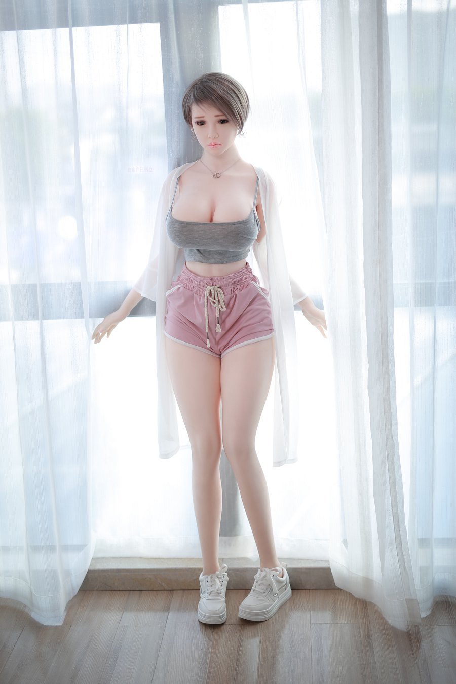 5ft 6 Lifelike Big Breast Real TPE Silicone Sex Doll - Gaby