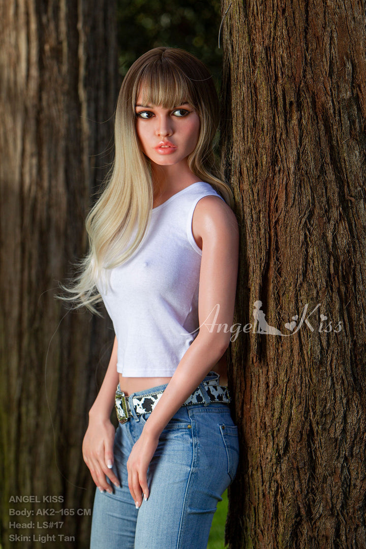 Angelkiss® 165 cm (5,4 Zoll) D-CUP Vollsilikon-Sexpuppe - Charissa