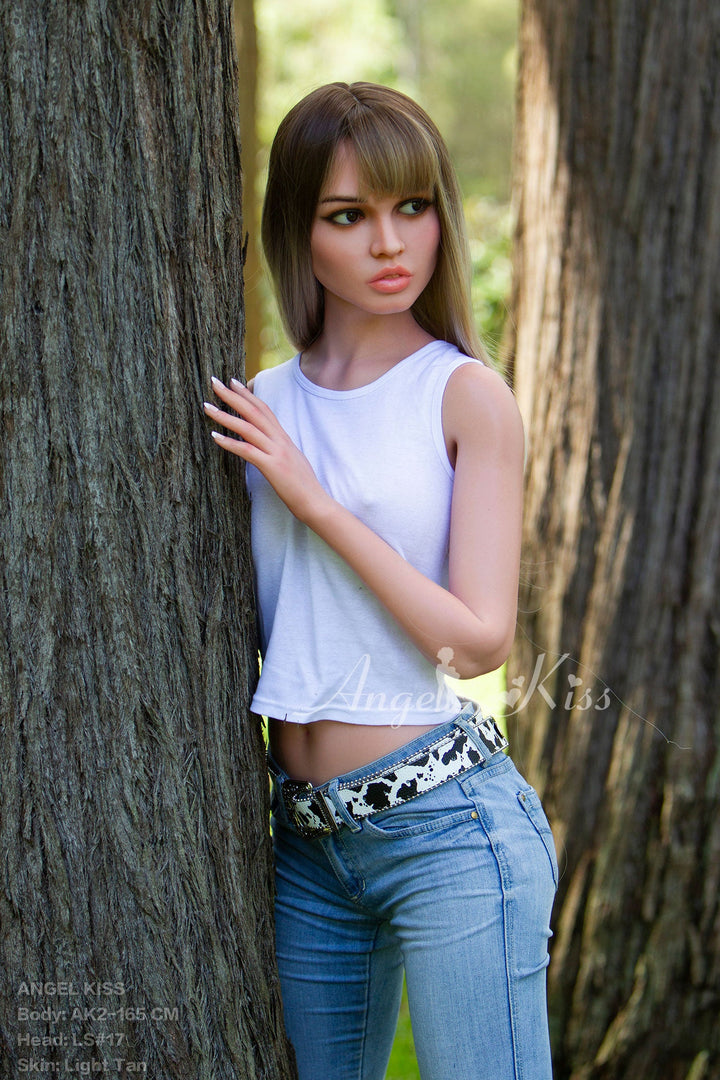 Angelkiss® 165 cm (5,4 Zoll) D-CUP Vollsilikon-Sexpuppe - Charissa