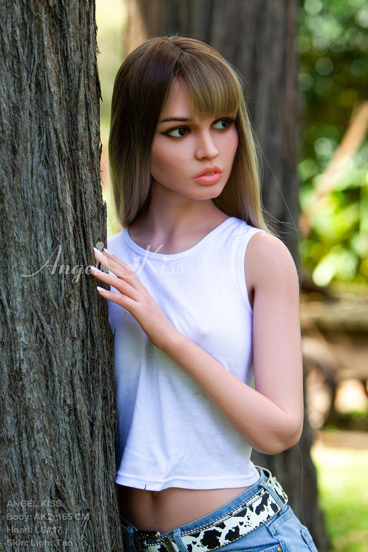 Angelkiss® 165 cm (5,4 Zoll) D-CUP Vollsilikon-Sexpuppe - Charissa