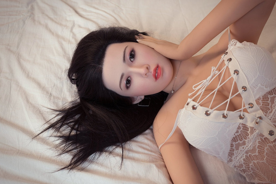 AF Doll | 158cm ordinary chest silicone head sex doll - Lannie
