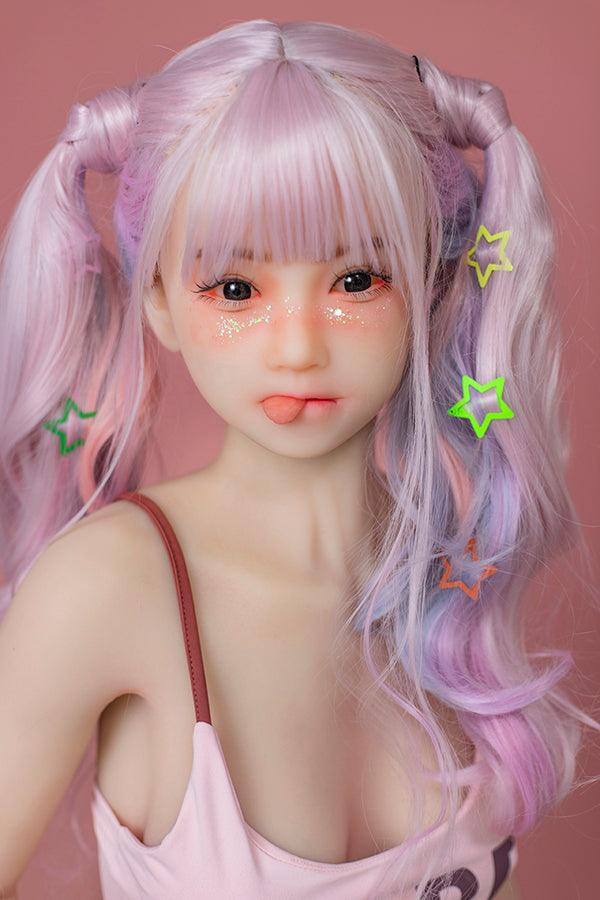 Dimu Doll | 158 cm dünne Sexpuppe mit Spezial-Make-up - Jessamyn