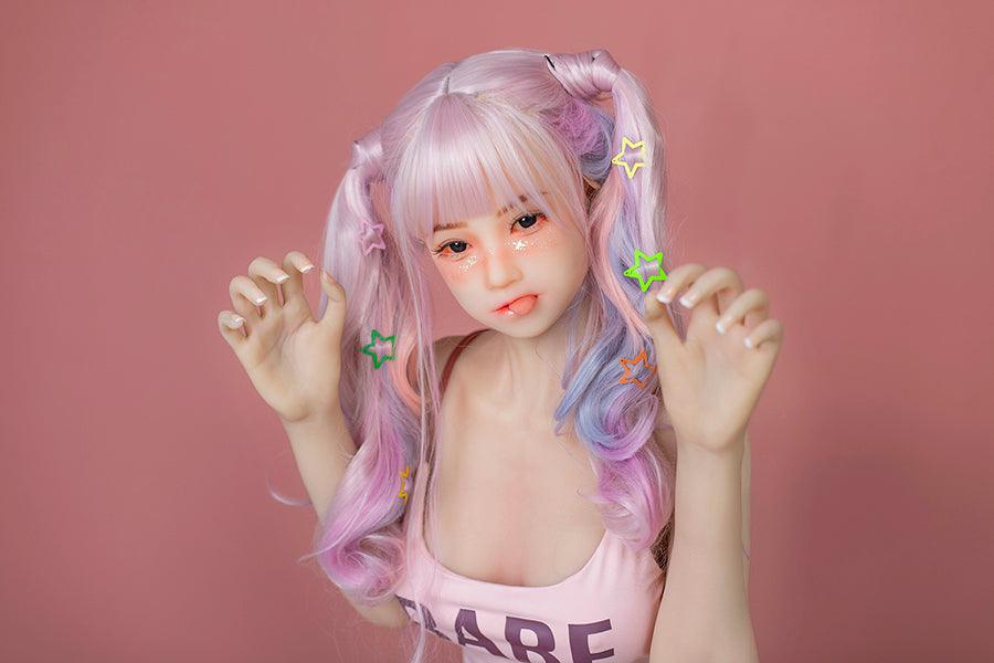 Dimu Doll | 158 cm dünne Sexpuppe mit Spezial-Make-up - Jessamyn