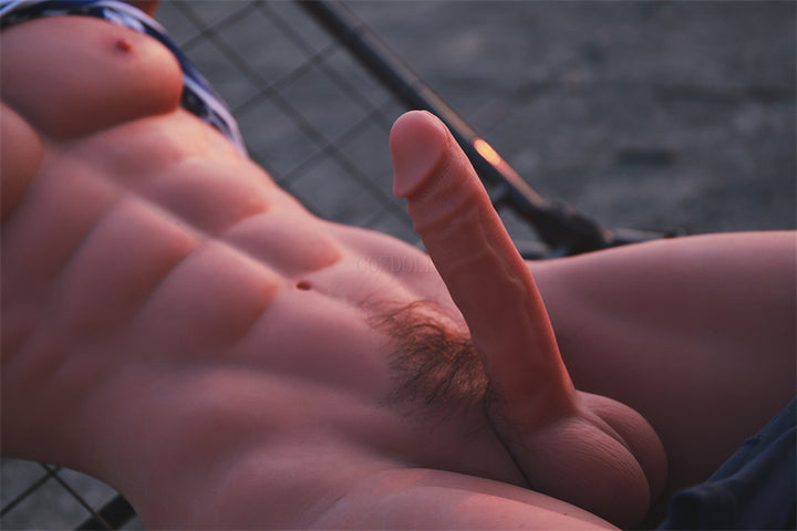 165 cm/5 Fuß 5 Blonde männliche Sexpuppe in Lebensgröße - Oliver (auf Lager in den USA)