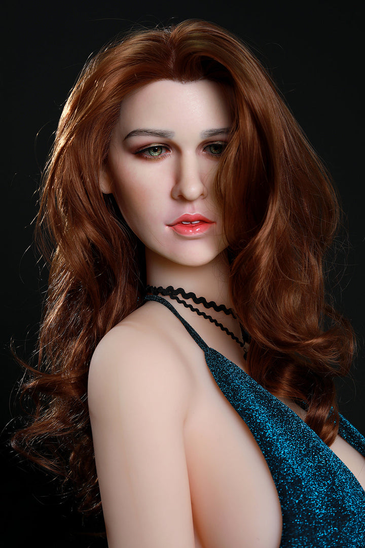 165cm (5ft6) Poupée Sexuelle Mature Style Français Avec Cheveux Longs Bouclés - Max