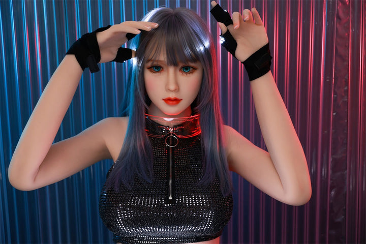 5Ft6 (165 cm) Sexpuppe im coolen Stil mit langem, glattem Haar – Addy (auf Lager in den USA)