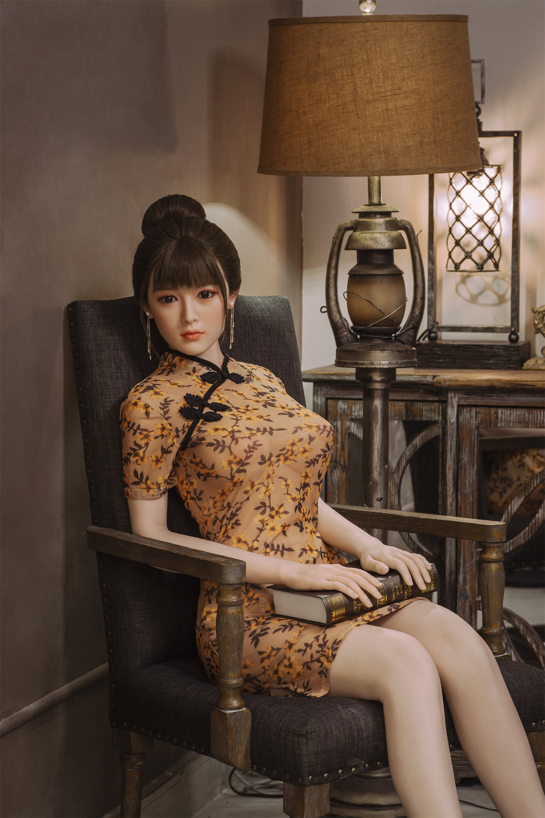 Sexpuppe im asiatischen Stil mit realistischen Gesichtszügen – Aadi (3 Größen)