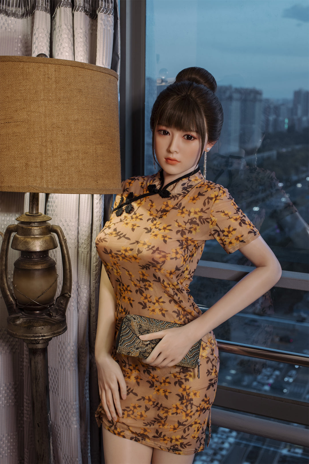 Sexpuppe im asiatischen Stil mit realistischen Gesichtszügen – Aadi (3 Größen)