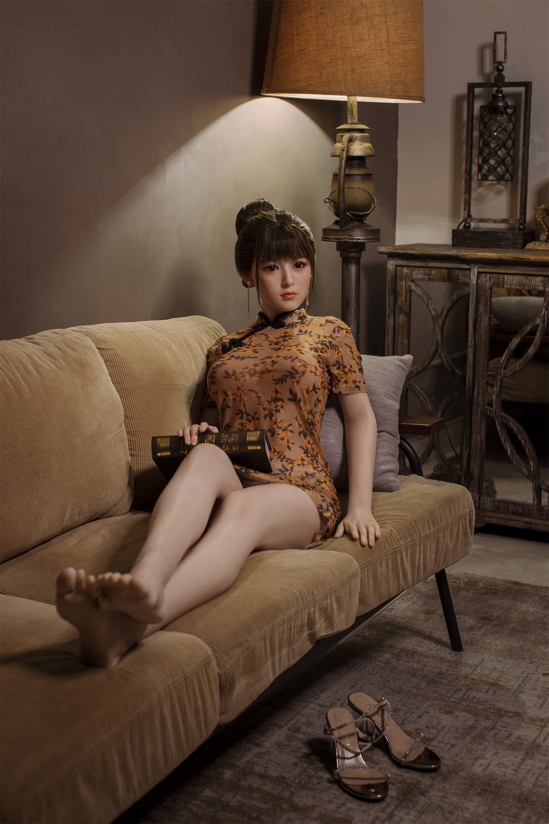 Sexpuppe im asiatischen Stil mit realistischen Gesichtszügen – Aadi (3 Größen)