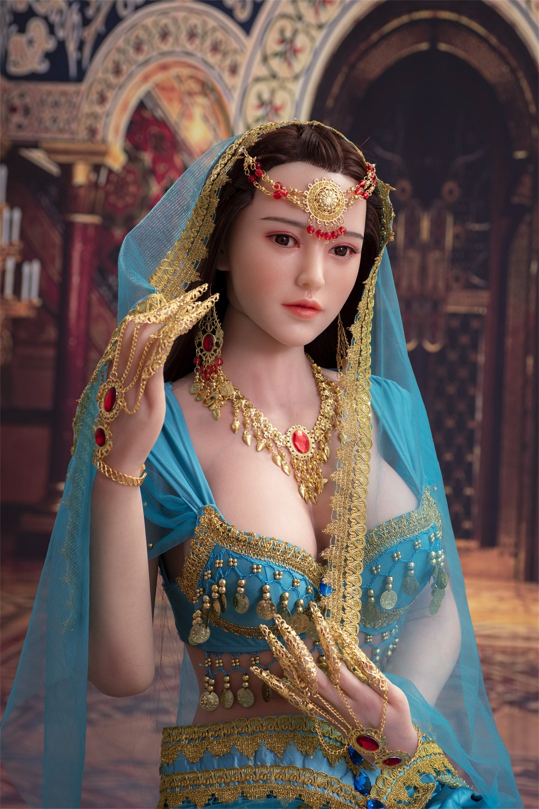 Sexpuppe im indischen Stil mit realistischen Gesichtszügen – Trina (3 Größen)