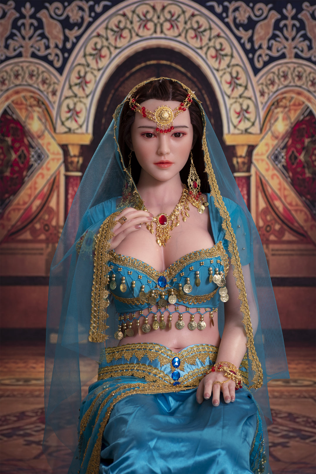 Sexpuppe im indischen Stil mit realistischen Gesichtszügen – Trina (3 Größen)