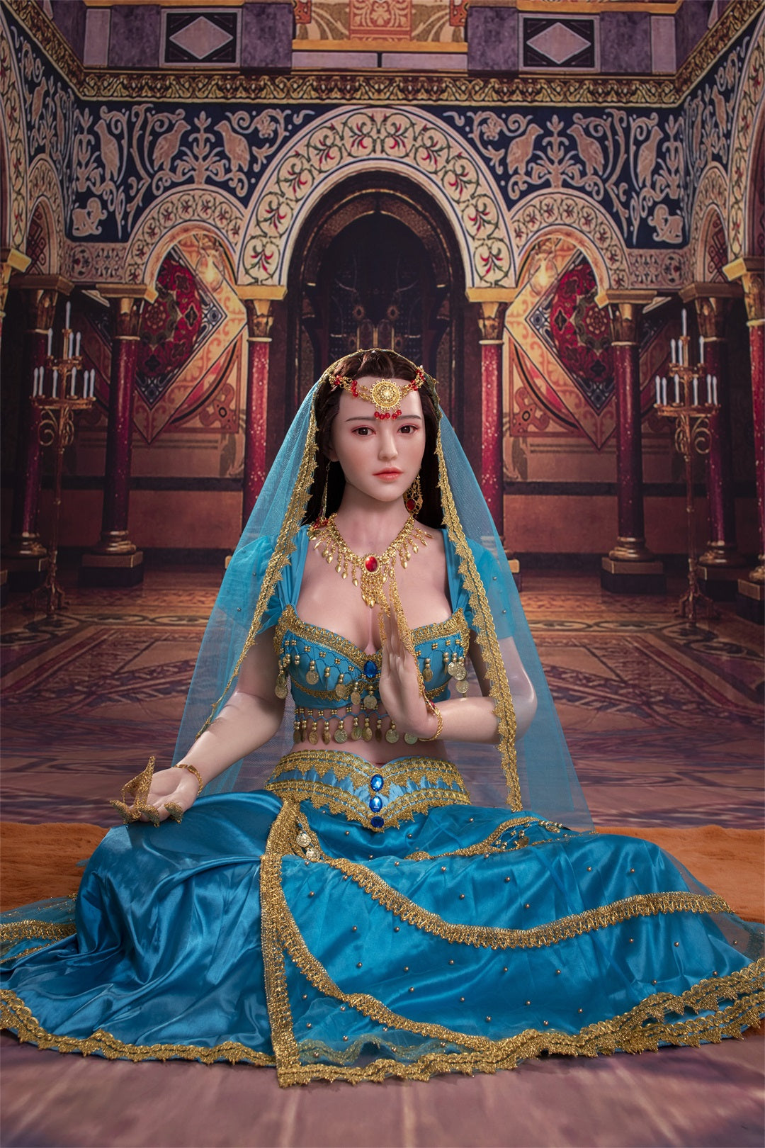 Sexpuppe im indischen Stil mit realistischen Gesichtszügen – Trina (3 Größen)