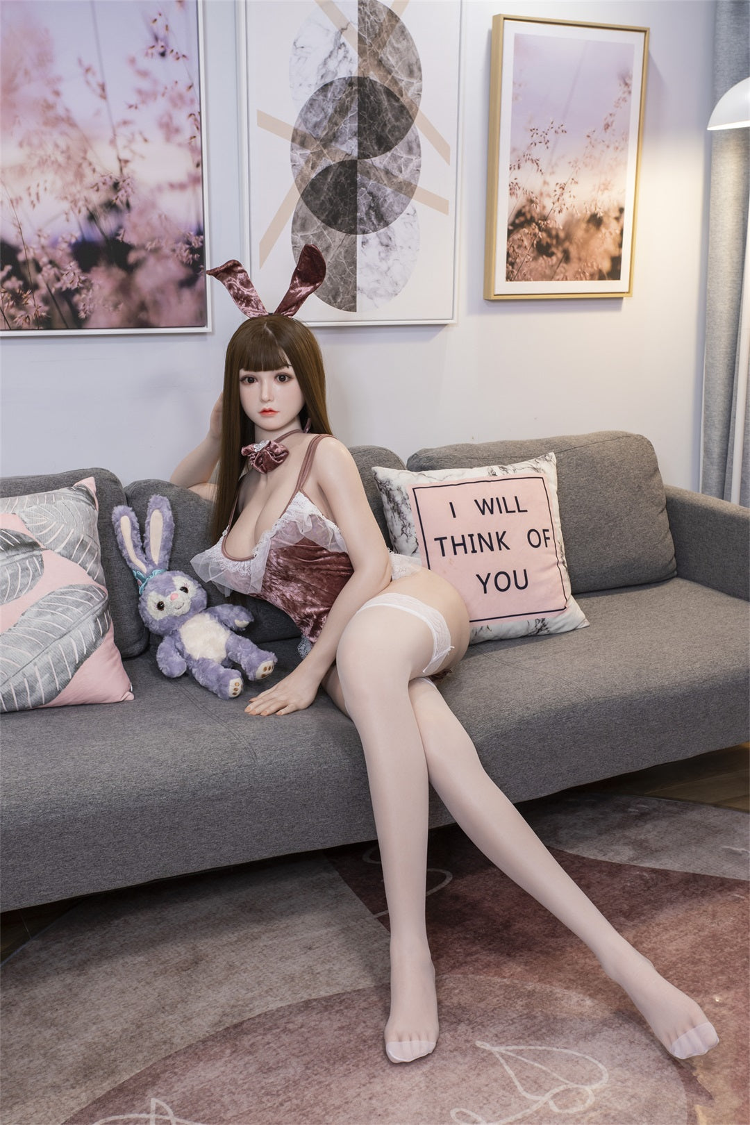 Große asiatische Sexpuppe mit realistischen Gesichtszügen – Anqila (3 Größen)