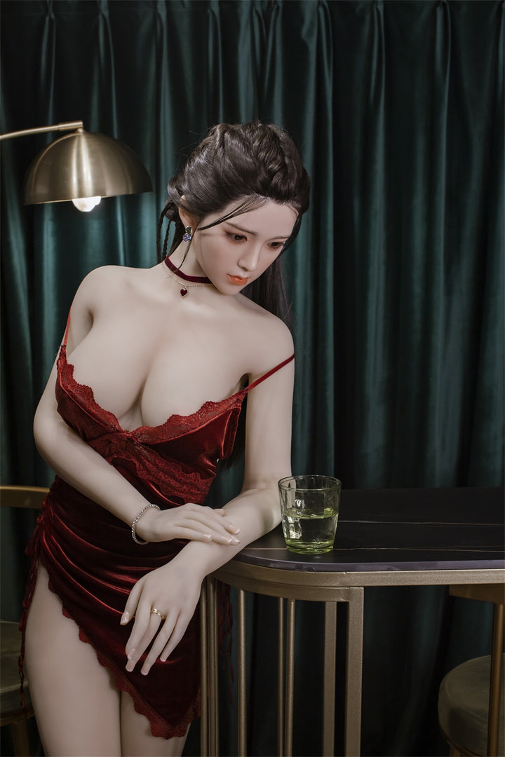 Große asiatische Sexpuppe mit realistischen Gesichtszügen – Xiaoxue (3 Größen)