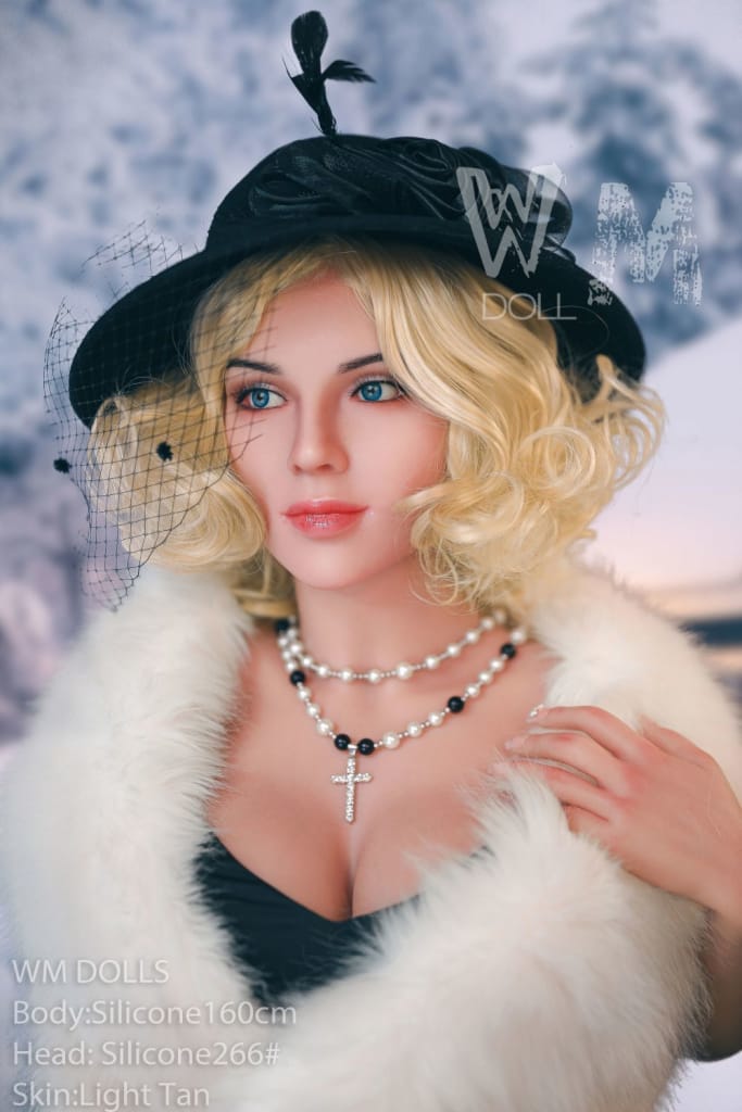 Angelkiss® 160 cm (5,2 Zoll) D-CUP Vollsilikon-Sexpuppe - Bernadette