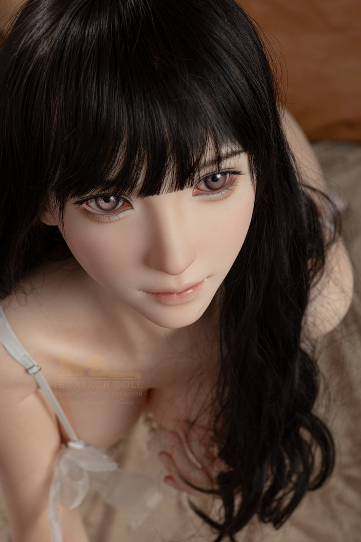Irontech Doll | 166cm/5ft5  LifeLike Full Silicone Japanese Love Doll With Long Black Hair -  Zinnia (In Stock EU)