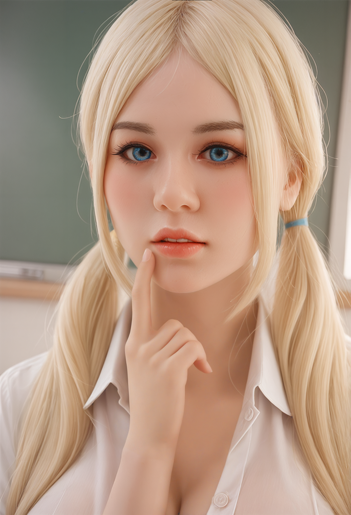 Aibei | 153 cm/5 ft mollige, große Brüste, realistische Sexpuppe - Darcy