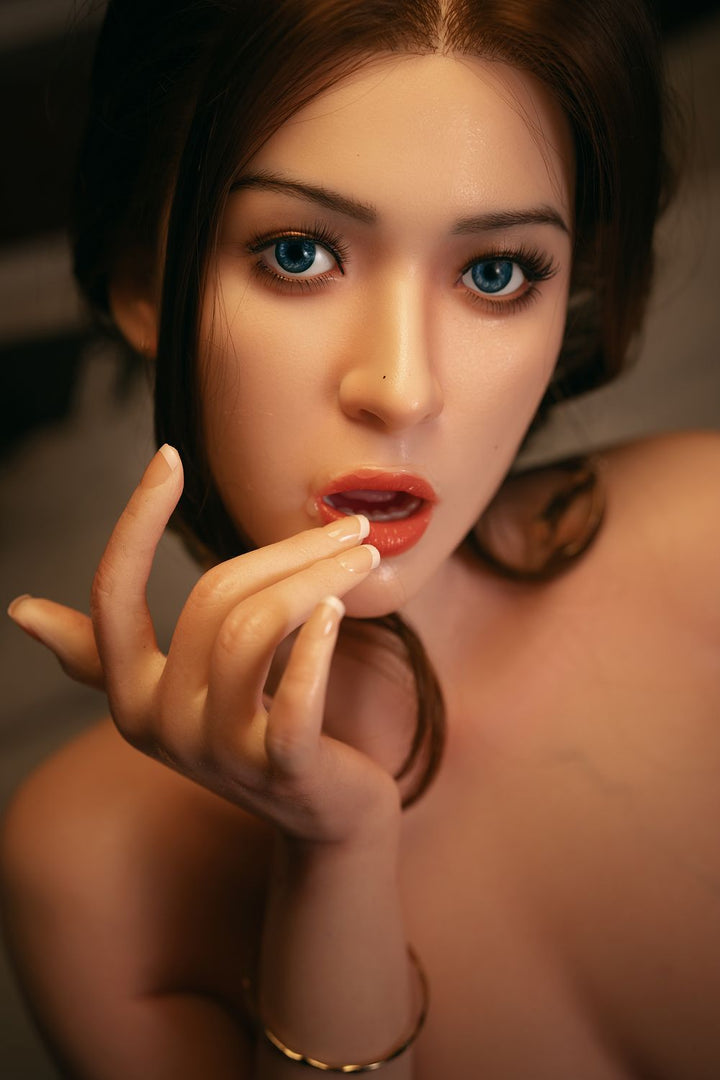 SY Doll | 166cm/5ft5 Big Breasts Asian Alluring Gentle Realistic Full Silicone Sex Doll - Flora