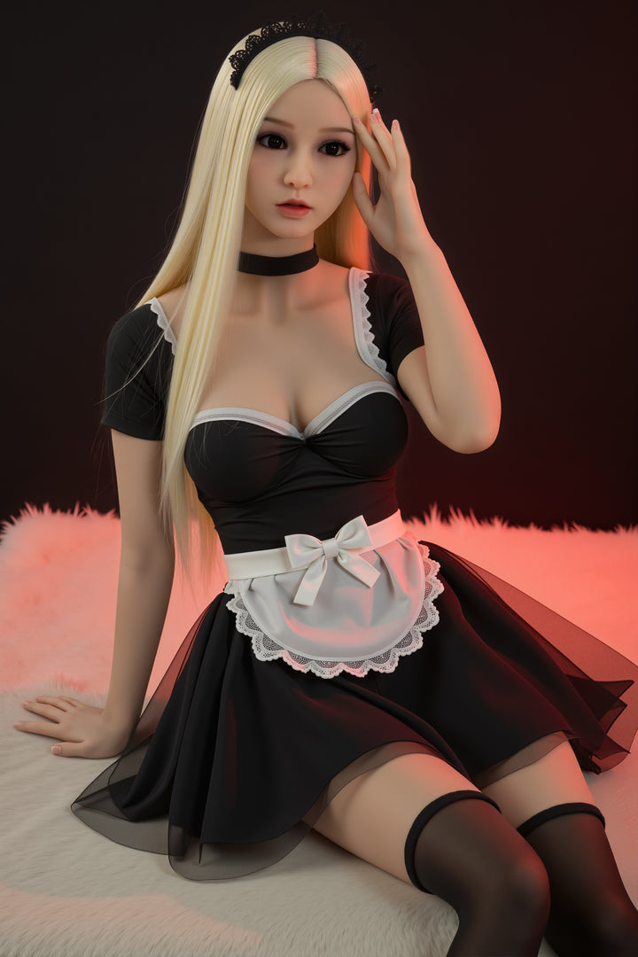 AIBEI | 150cm (4ft 11)  Gorgeous Maid With Beautiful Blonde Hair - Clara（In Stock US）