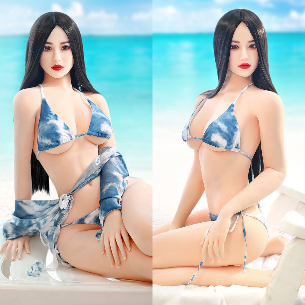 SY Doll | Asian 166cm/5ft5 Beach Swimsuit Small Breasts Lifelike TPE Sex Doll - Lillia