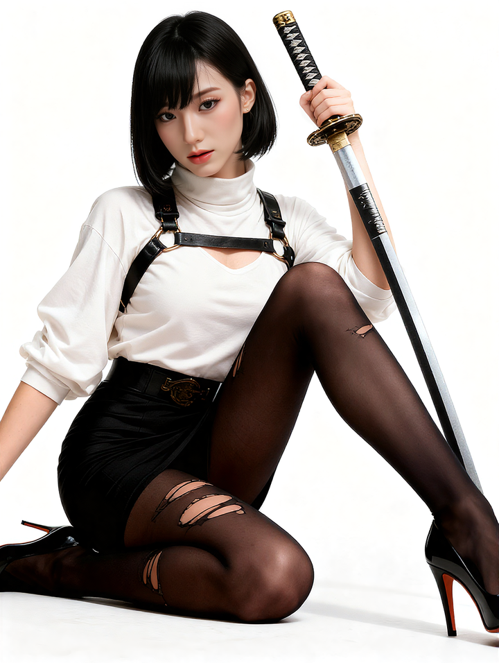 SY Doll | 160cm/5ft3 Big Breasts Charming Anime Assassin Realistic TPE Sex Doll - Lena